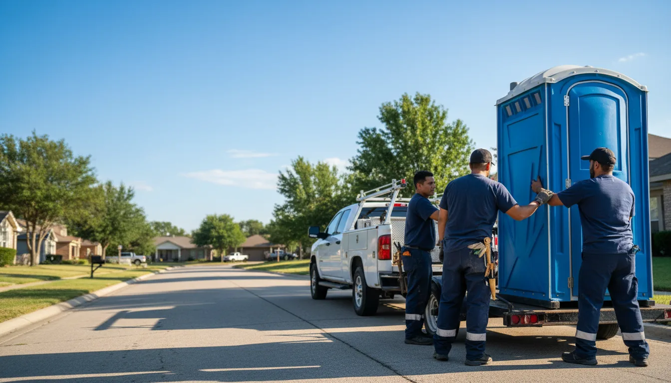 Portable Toilet Rental in Hollis, OK near me